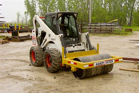 skid steer roller toy|roller packer for skid steer.